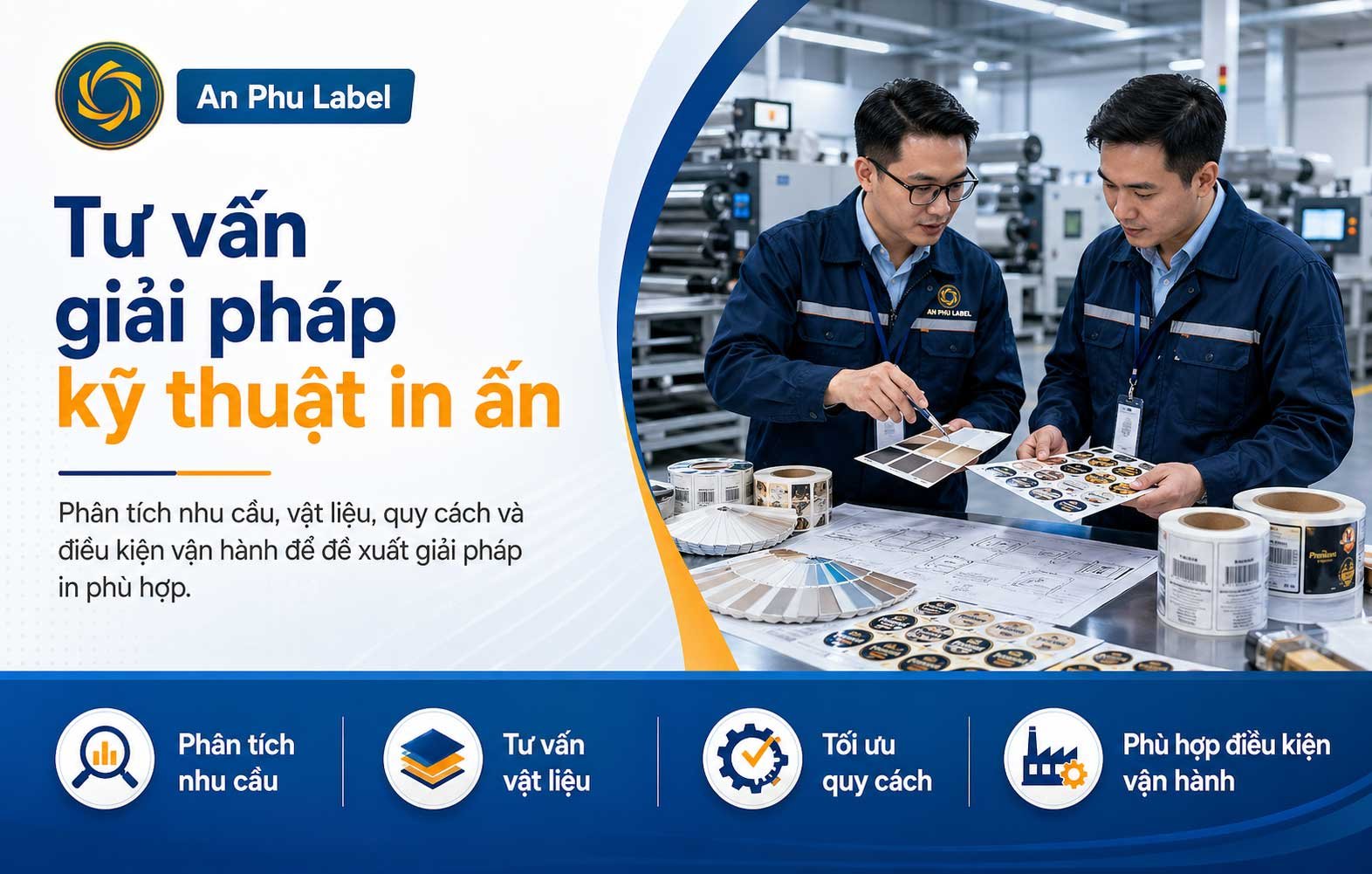 Tư vấn giải pháp kỹ thuật in ấn