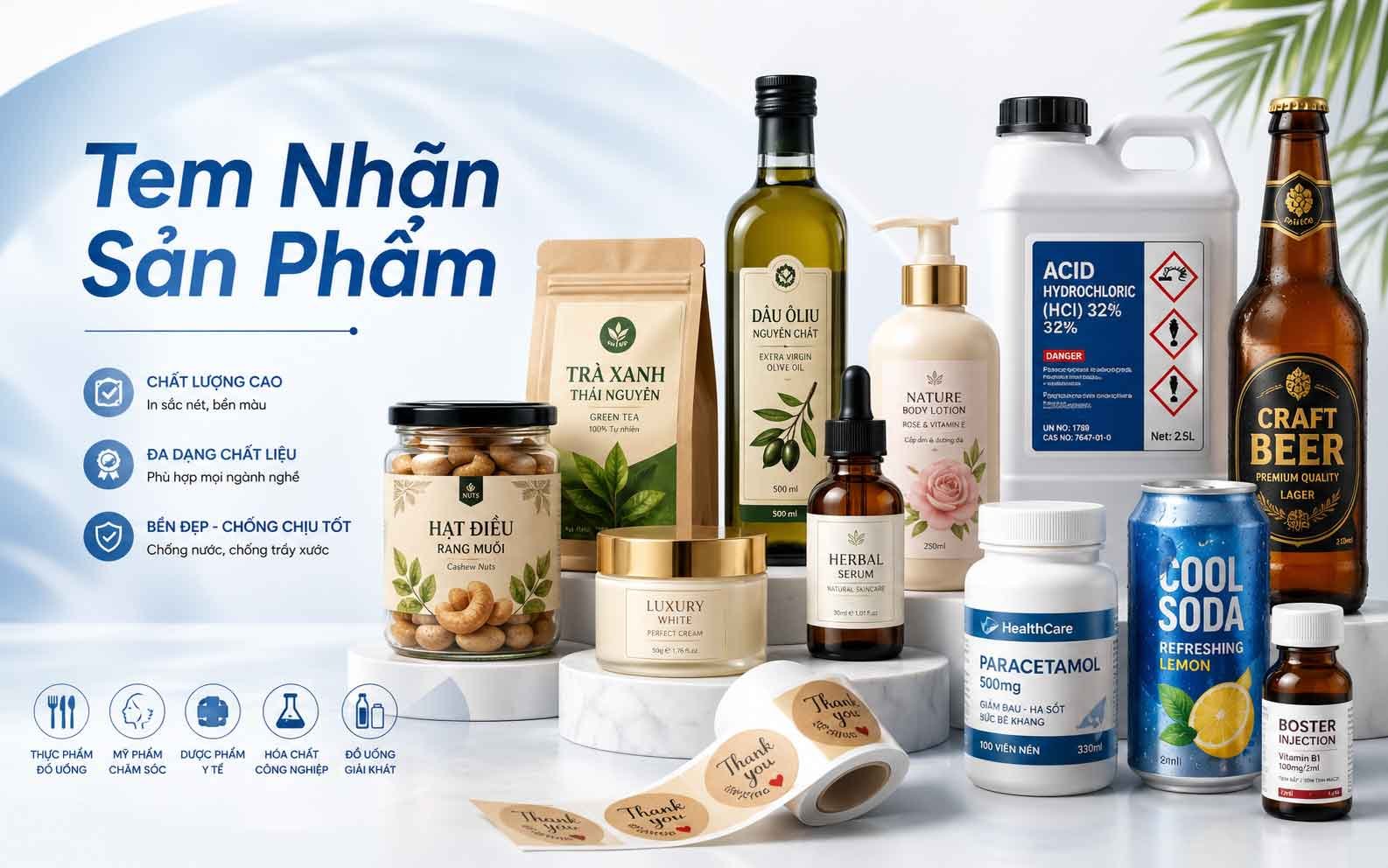 Tem Nhãn Sản Phẩm