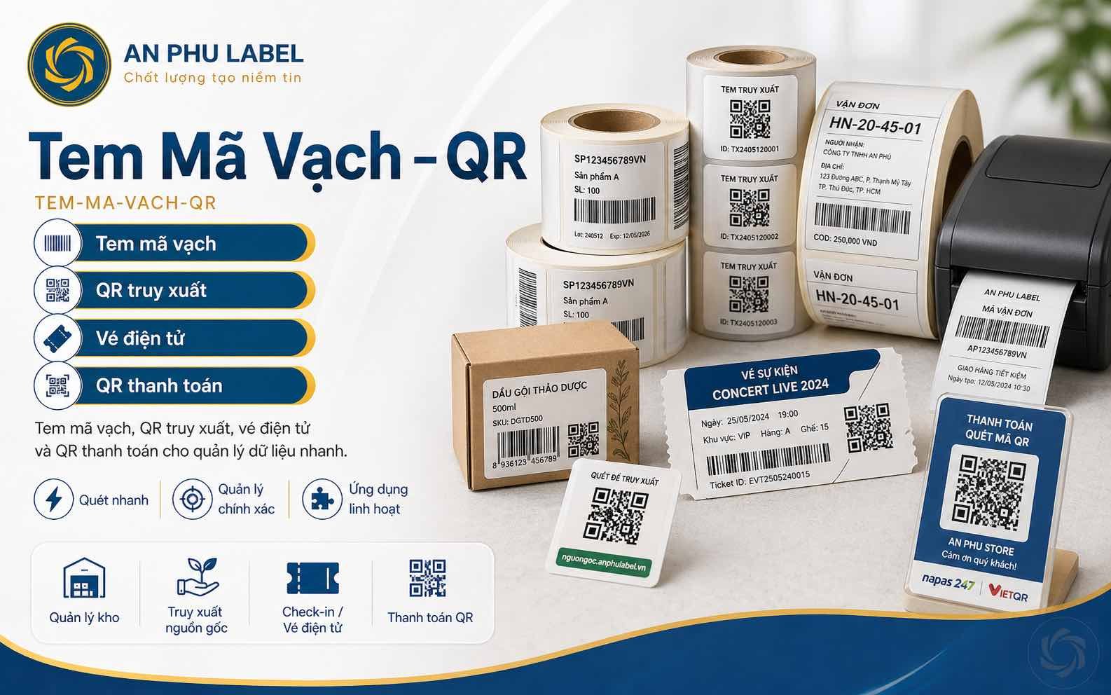 Tem Mã Vạch – QR