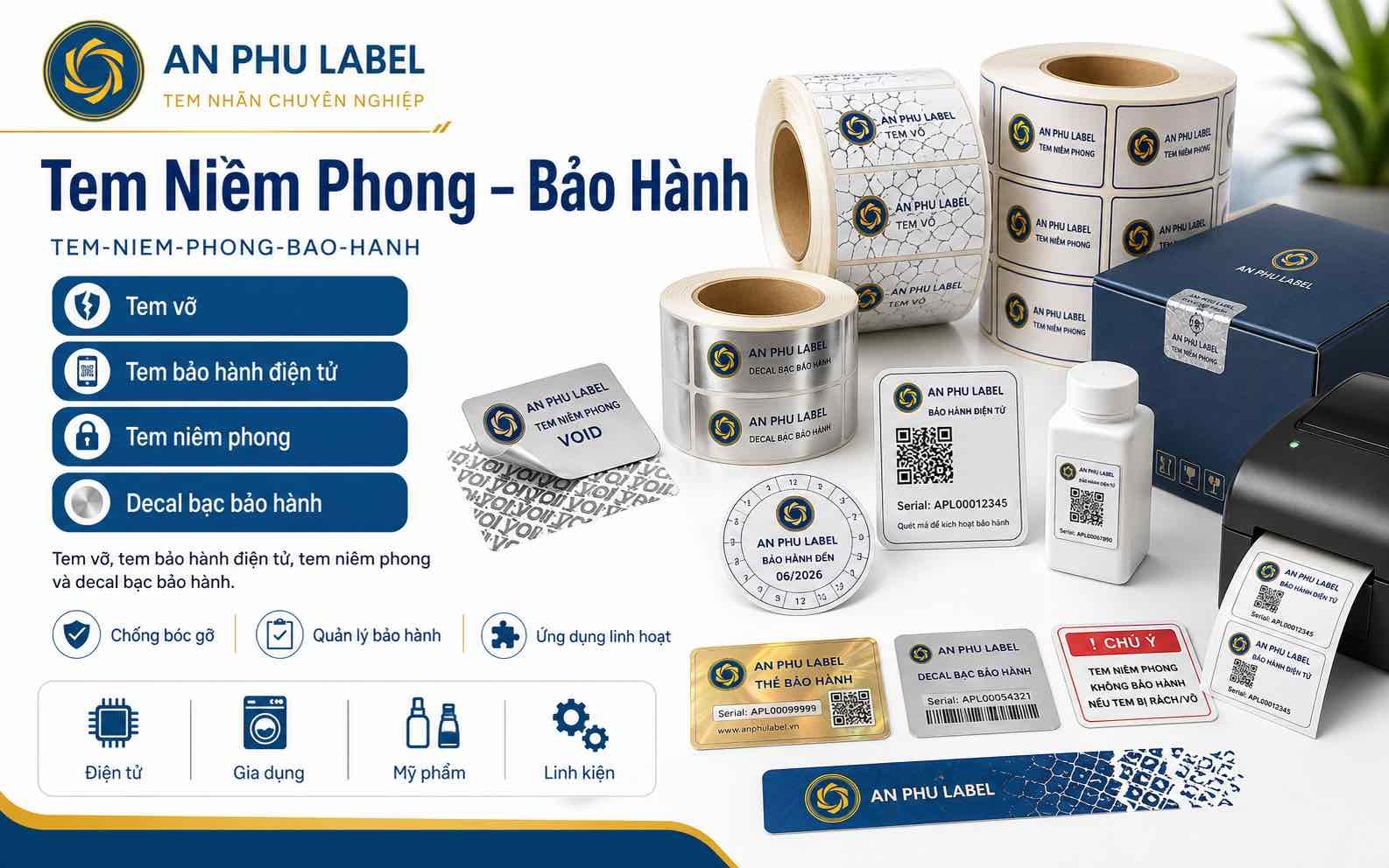 Tem Niêm Phong – Bảo Hành