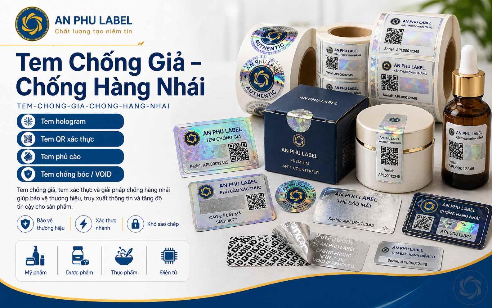 Tem Chống Giả – Chống Hàng Nhái