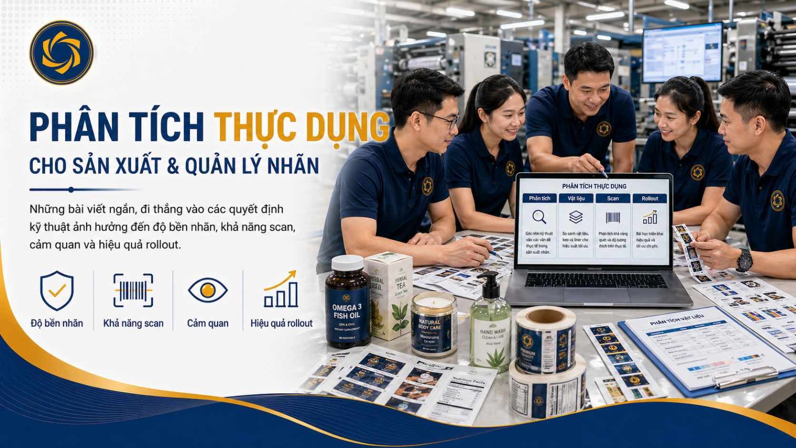 Phân tích thực dụng cho người làm sản xuất và quản lý nhãn.