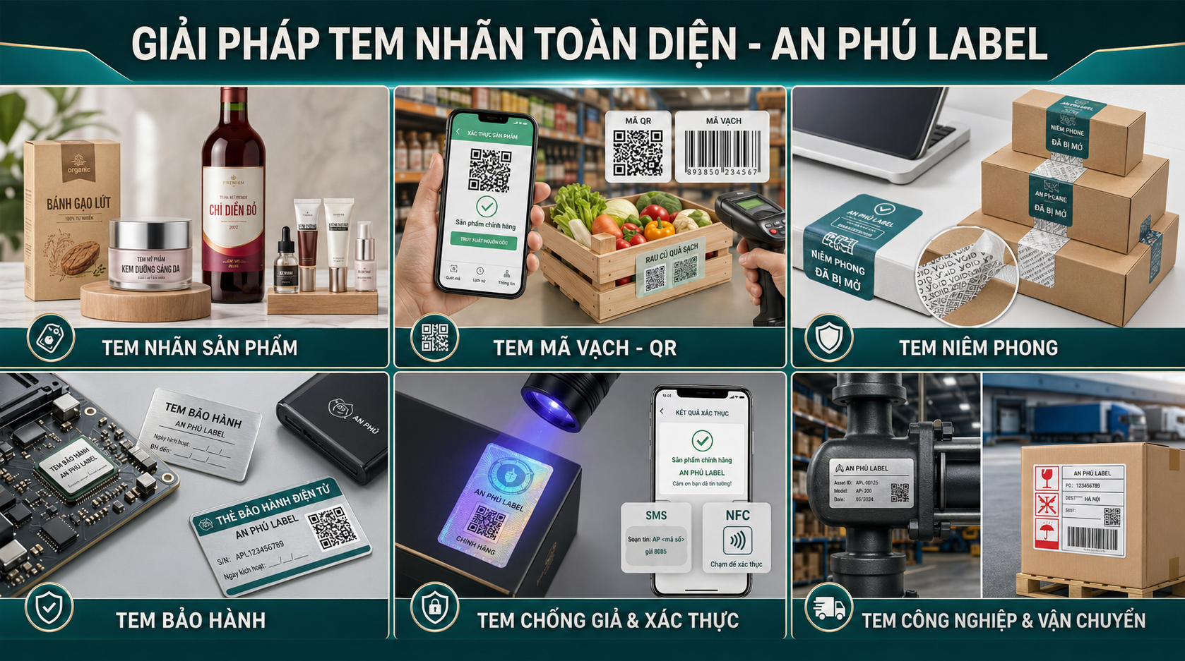 An Phu Label: Công nghệ hiện đại - Giải pháp toàn diện